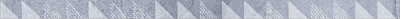 LB Ceramics Бордюр настенный Вестанвинд 1506-0023 3x60 голубой