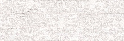 LB Ceramics Настенная плитка Шебби Шик декор 1064-0097 20х60 белая