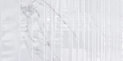 Облицовочная плитка Орлеан белая рельеф 300x600 Axima