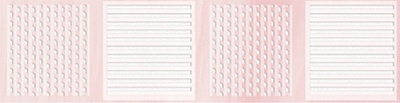 Бордюр Агата розовый люкс 65x250 Axima