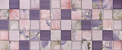Aquarelle lilac wall 03 600х250